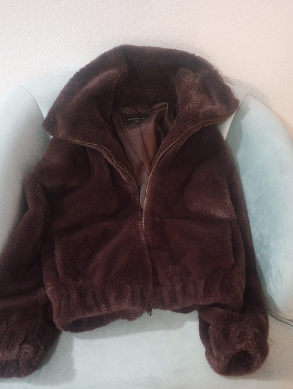 Banana Republic Faux Fur Petite Jacket